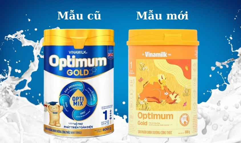 Sữa bột Optimum Gold số 1 800g (0 - 6 tháng) 