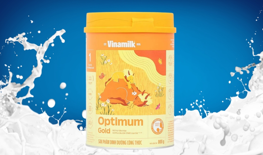 Sữa bột Optimum Gold số 1 dành cho trẻ từ 0 - 6 tháng tuổi