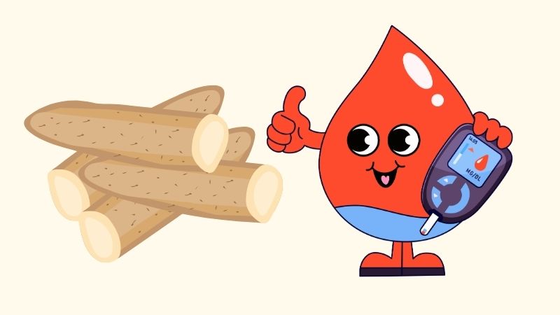 Kết hợp hoài sơn với các vị thuốc khác giúp hỗ trợ trị tiểu đường
