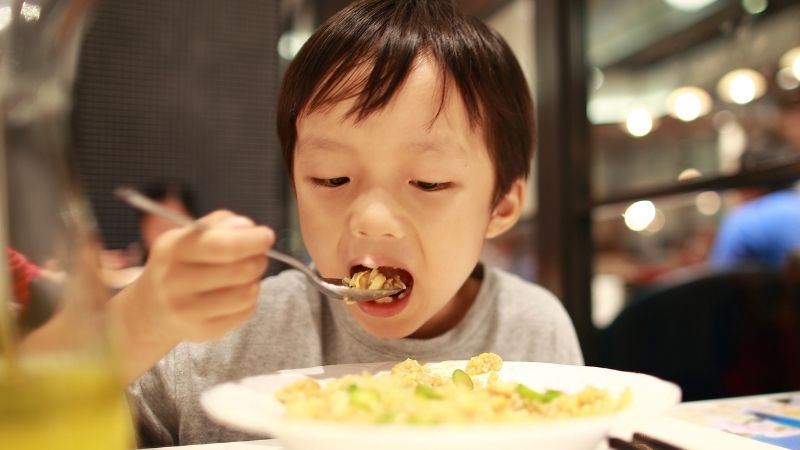 Hoài sơn giúp kiện tỳ, tiêu thực cho trẻ em gầy yếu