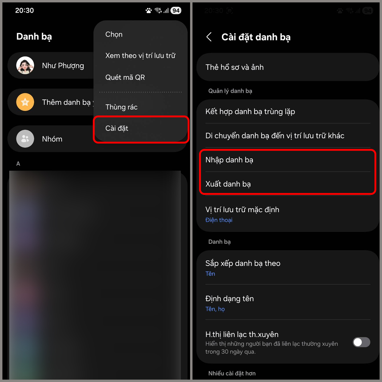 Cách chuyển danh bạ từ iPhone sang SIM Cách chuyển danh bạ từ iPhone sang SIM
