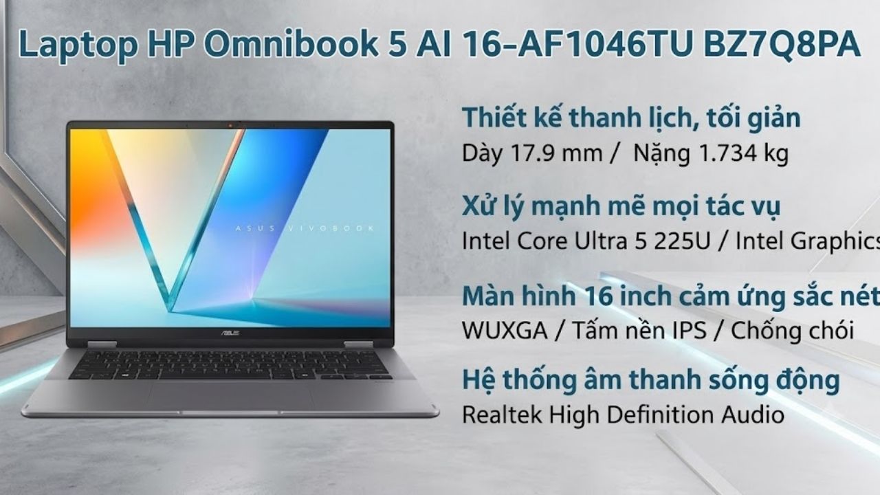 Laptop Asus Vivobook 14 Flip TP3407SA Ultra 5 226V Laptop Asus Vivobook 14 Flip TP3407SA Ultra 5 226V