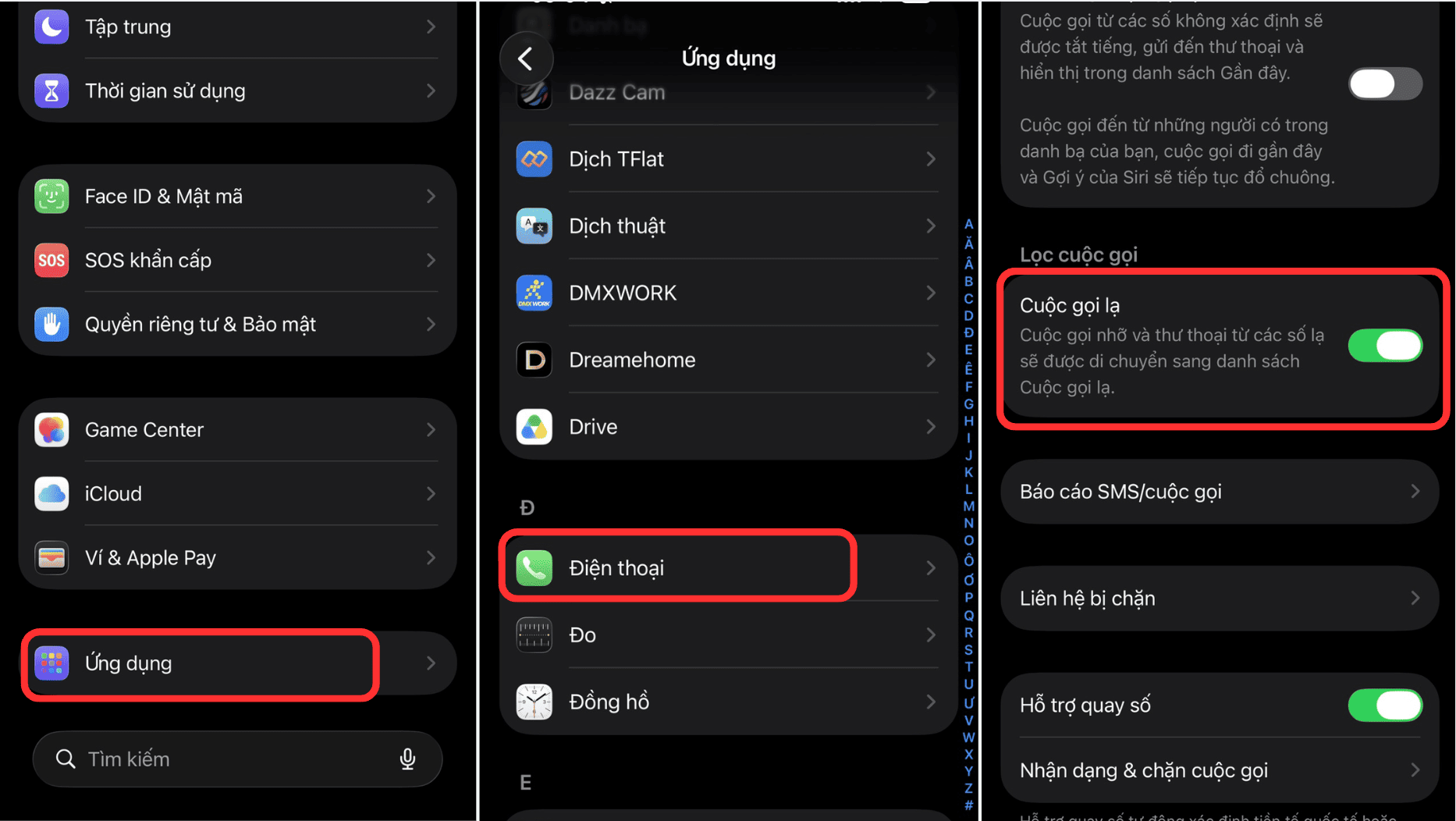 Cách lọc cuộc gọi lạ trên iPhone Cách lọc cuộc gọi lạ trên iPhone