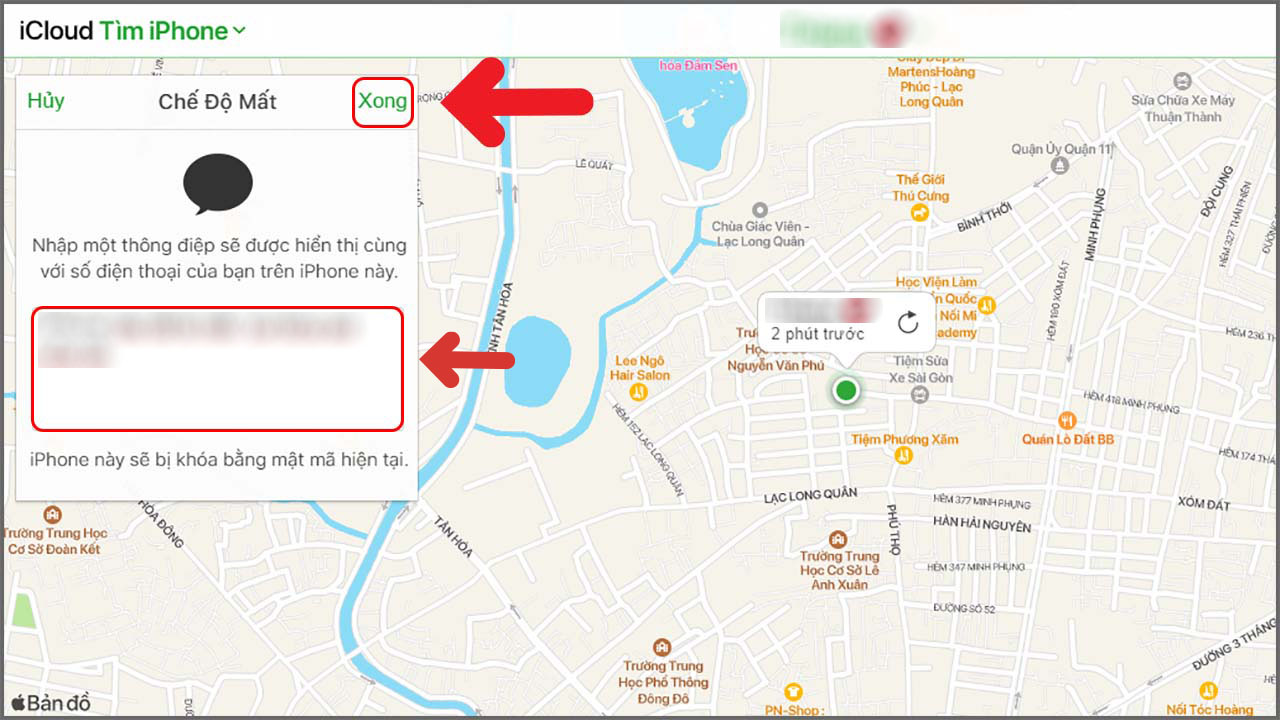 Cách sử dụng Find My iPhone để tìm điện thoại