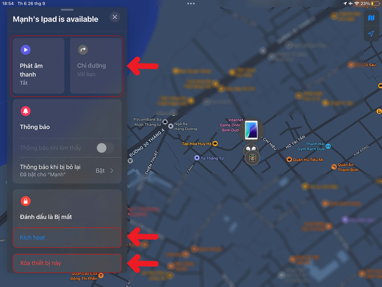 Cách sử dụng Find My iPhone để tìm điện thoại