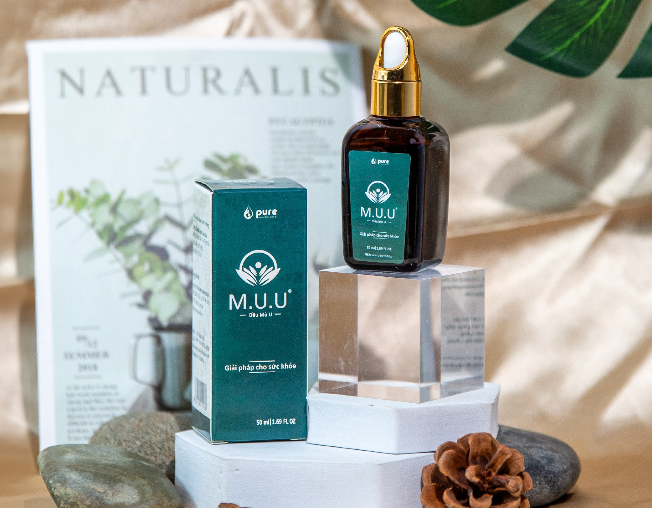 Dầu mù u M.U.U 50 ml Dầu mù u M.U.U 50 ml