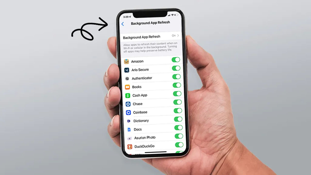Tắt ứng dụng chạy ngầm iPhone