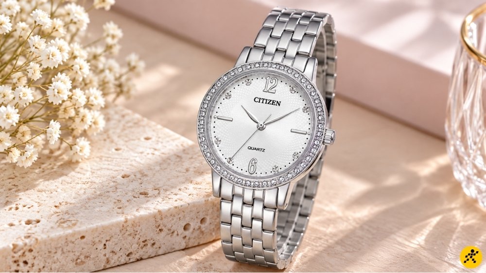 Đồng hồ Citizen 31 mm Nữ EL3100-55A Đồng hồ Citizen 31 mm Nữ EL3100-55A