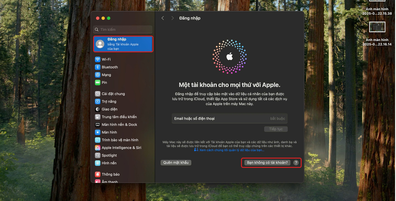Cách tạo iCloud trên iPhone