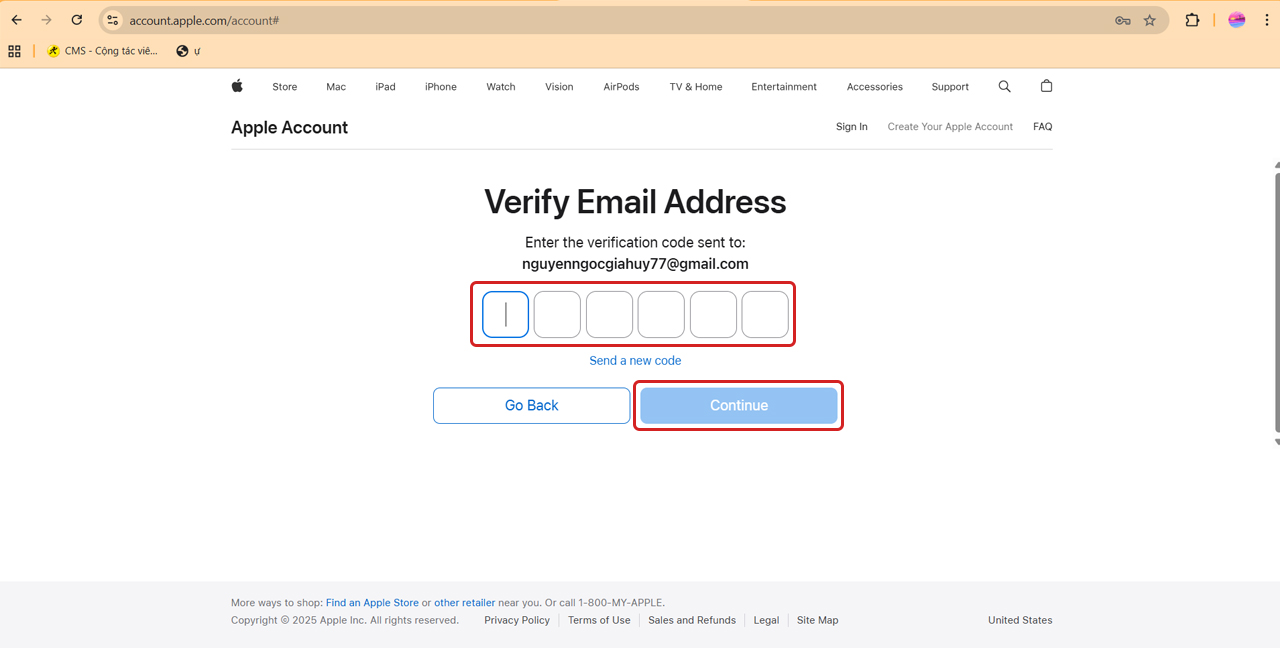 Cách tạo iCloud trên iPhone