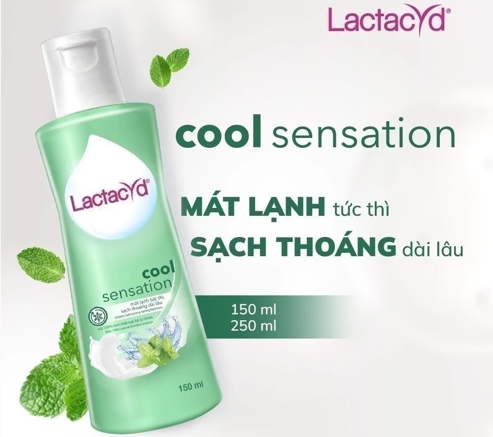 Dung Dịch Vệ Sinh Phụ Nữ Lactacyd Cool Sensation
