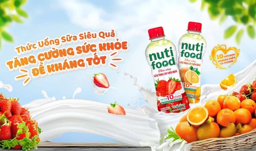 Sữa trái cây Nutifood