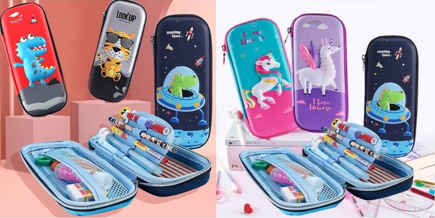 Hộp đựng bút viết cho bé hộp bút 3D