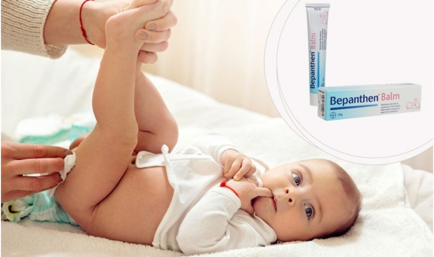 Bepanthen Balm giúp cải thiện tình trạng hăm tã ở trẻ Bepanthen Balm giúp cải thiện tình trạng hăm tã ở trẻ