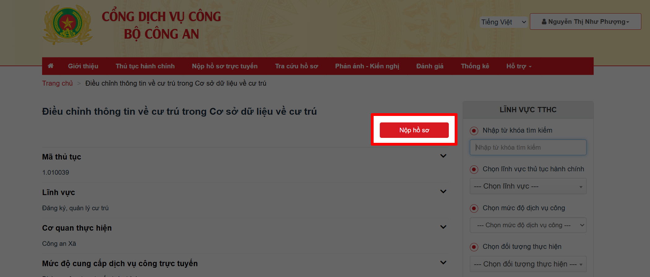 Cách thay đổi thông tin trong Cơ sở dữ liệu về cư trú trên máy tính Cách thay đổi thông tin trong Cơ sở dữ liệu về cư trú trên máy tính