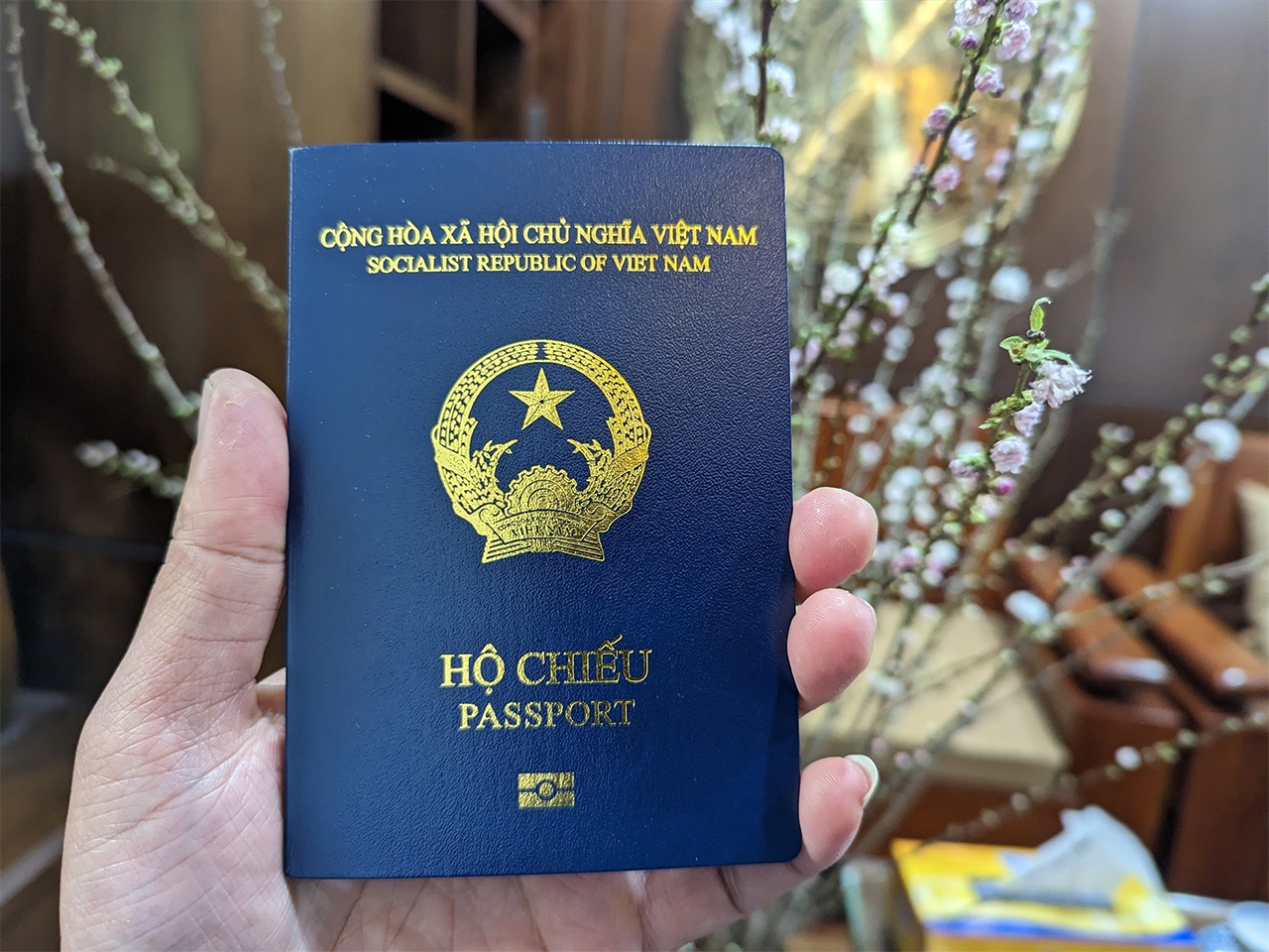 Cách làm hộ chiếu gắn chip online
