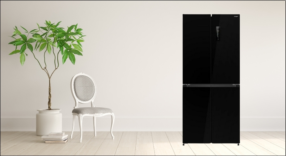 Tủ lạnh Hitachi Inverter 529 lít Side By Side HRSN9563DWGBVN với thiết kế sang trọng, tinh tế