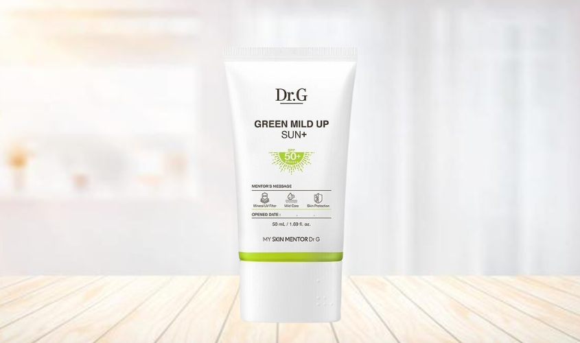 Kem chống nắng vật lý Dr.G xanh lá