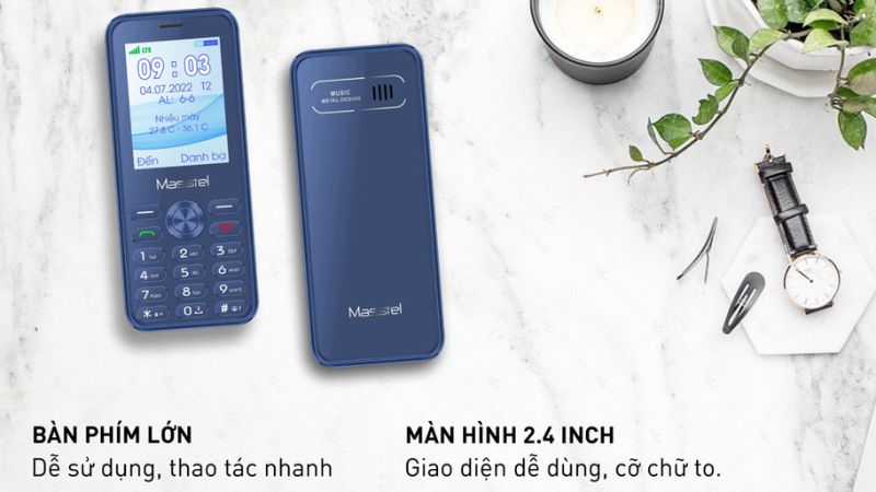 Bàn phím và màn hình lớn Bàn phím và màn hình lớn