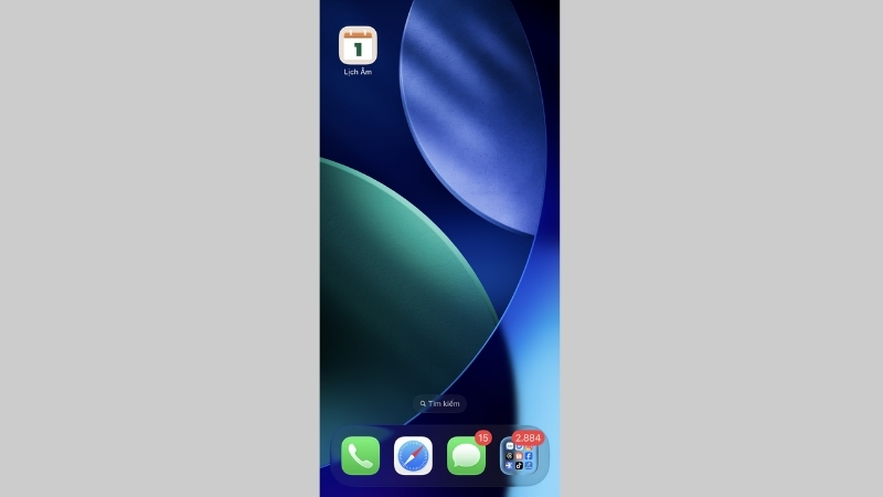 Hướng dẫn c&agrave;i lịch &acirc;m cho iPhone qua tiện &iacute;ch Zalo