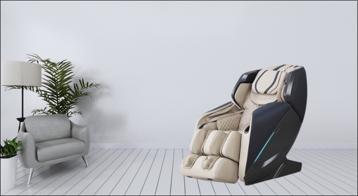 Ghế massage Poongsan MCP-501-BR với 18 chương trình massage tự động, hỗ trợ tăng cường sức đề kháng