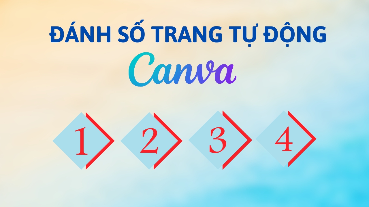Cách đánh số trang trên Canva Cách đánh số trang trên Canva