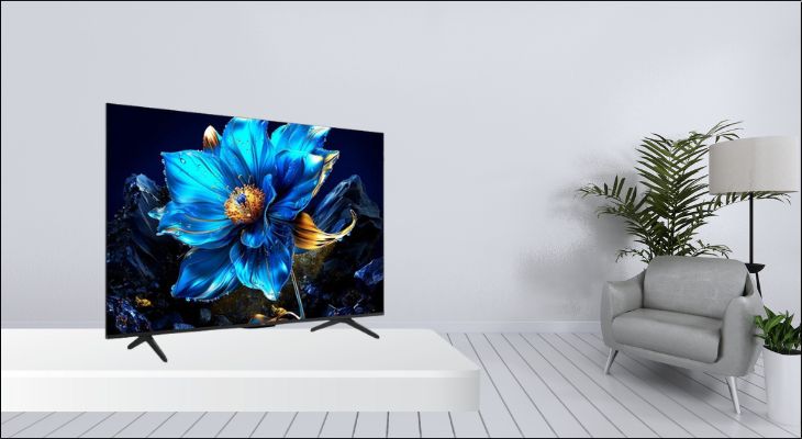 Google Tivi QLED TCL AI 4K 43 inch 43P7K với thiết kế 43 inch sang trọng và hiện đại
