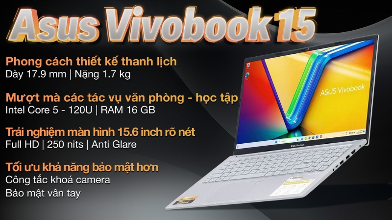 Asus Vivobook 15 X1504VA Core 5