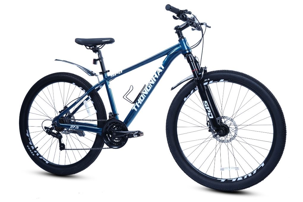 Xe Đạp Địa Hình Thống Nhất SPD 27.5 inch Xanh sở hữu khung sườn nhôm cứng cáp