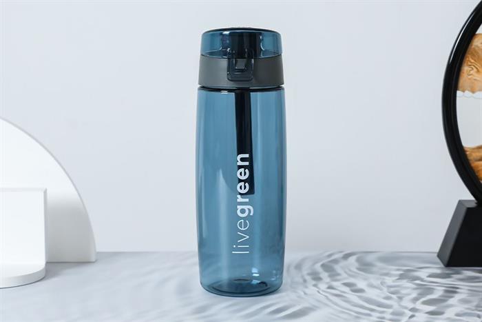 Bình đựng nước nhựa Tritan 500 ml Inochi Kita Active HIN.BIKA.0500 thiết kế nhỏ gọn, màu xanh tươi mát