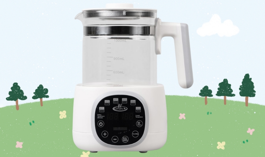 Bình đun nước pha sữa Gluck Baby GP21