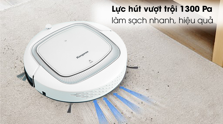 Robot hút bụi Kangaroo KGRB01 Trắng