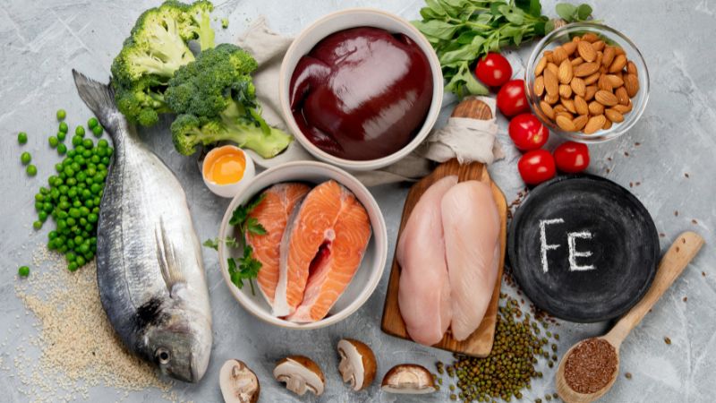 Mỗi đối tượng có nhu cầu sắt khác nhau