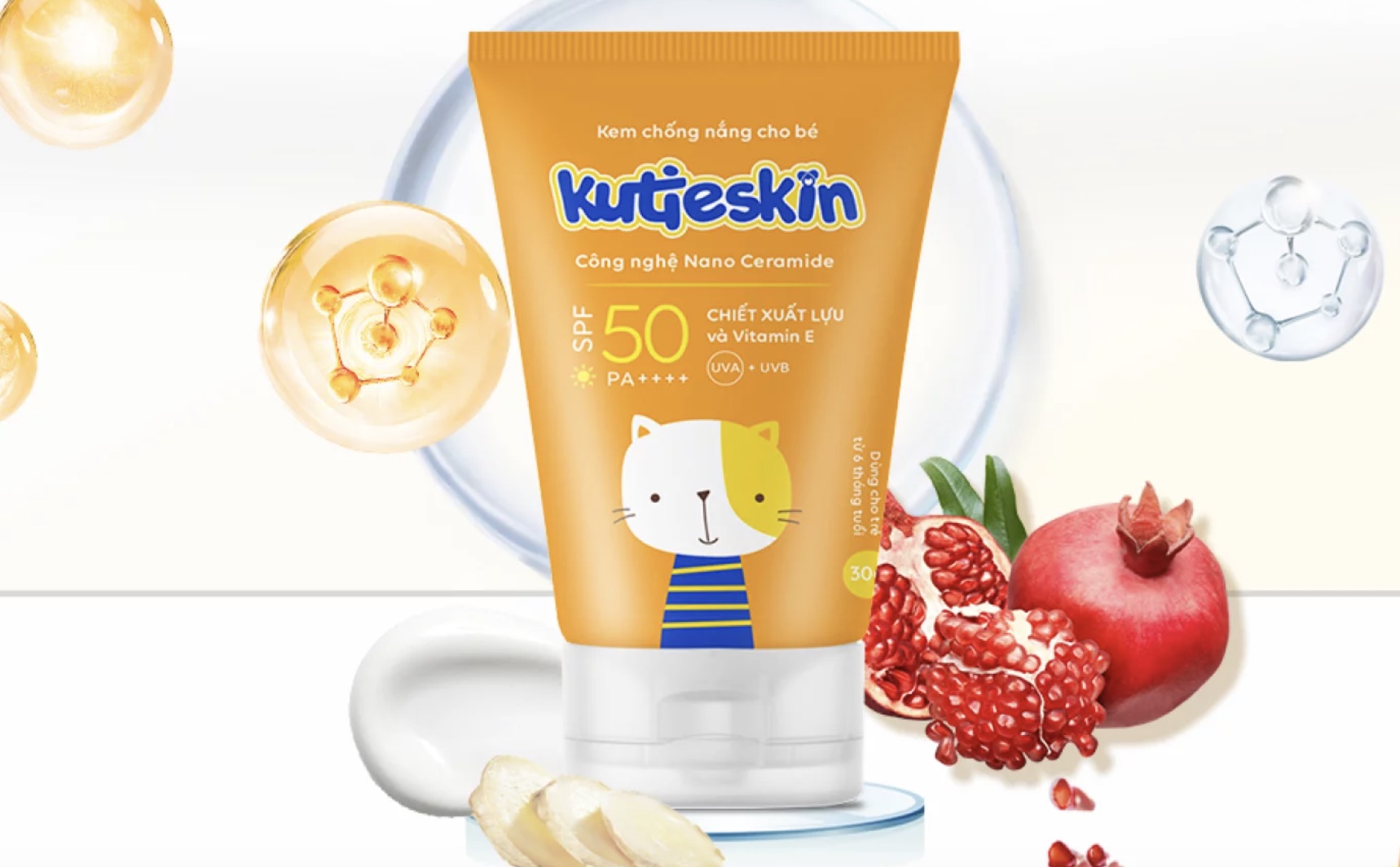 Kem chống nắng cho bé Kutieskin