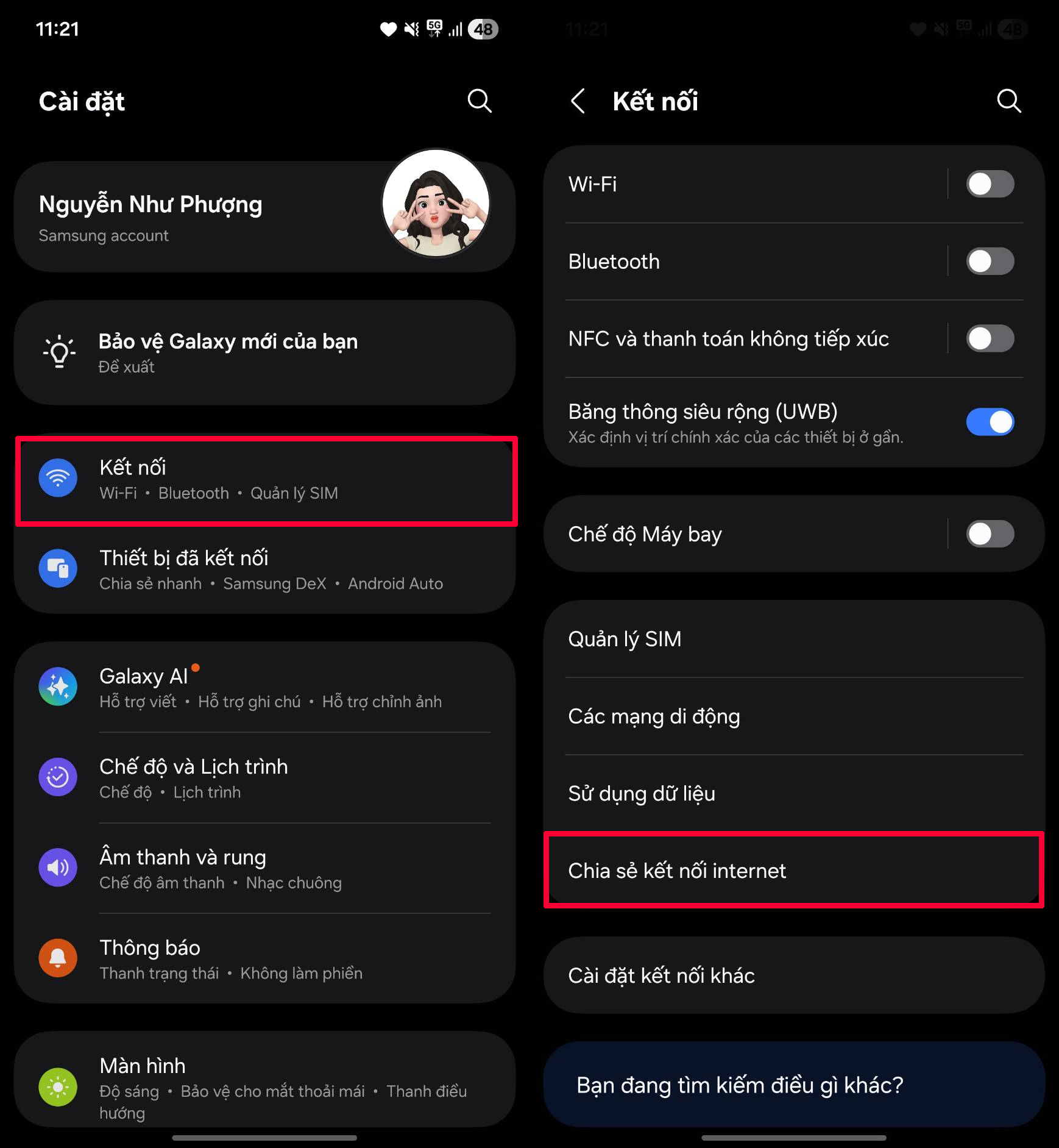 Cách đổi mật khẩu phát Wi-Fi 4G/5G cho điện thoại