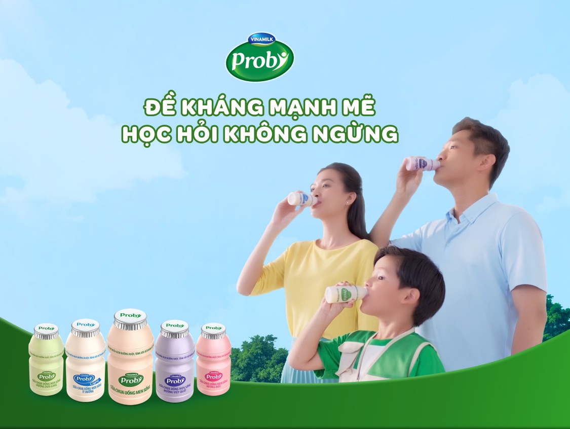 Trẻ từ 1 tuổi trở lên được uống sữa chua Probi