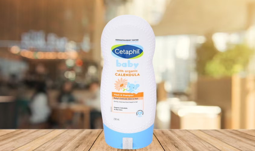 Sữa tắm & gội 2in1 cho bé Cetaphil Baby chiết xuất hoa cúc hữu cơ 230 ml