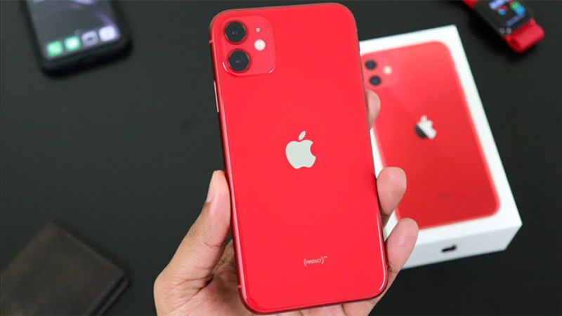 iPhone 11 m&agrave;u đỏ (PRODUCT RED) hợp phong thủy mệnh Thổ