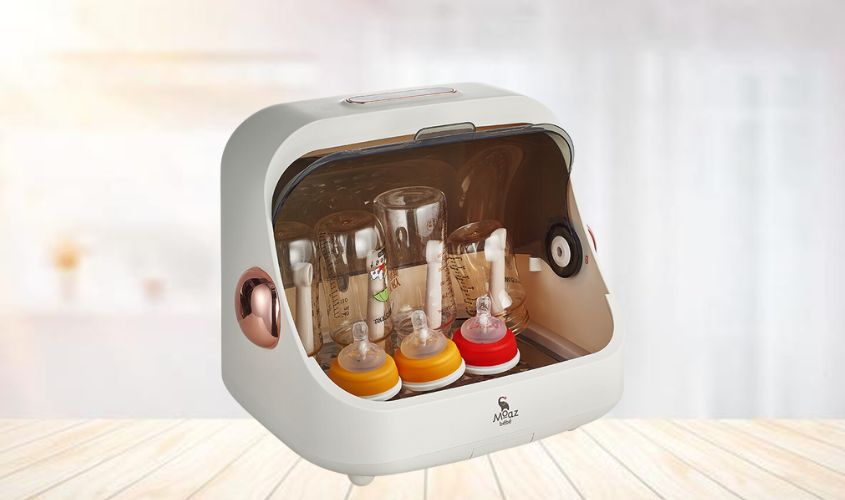 Máy tiệt trùng và sấy khô bình sữa Moaz BéBé MB-044