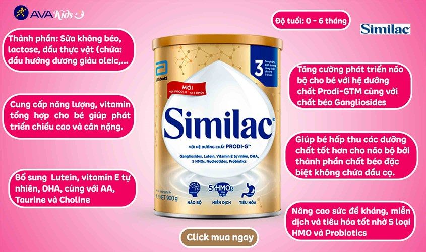 Sữa bột Similac 5G số 1 400g (0 - 6 tháng)