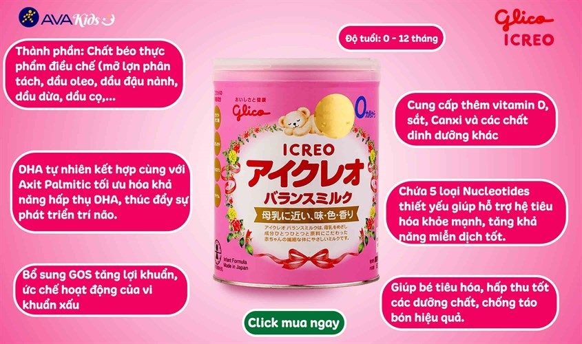 Sữa Glico số 0