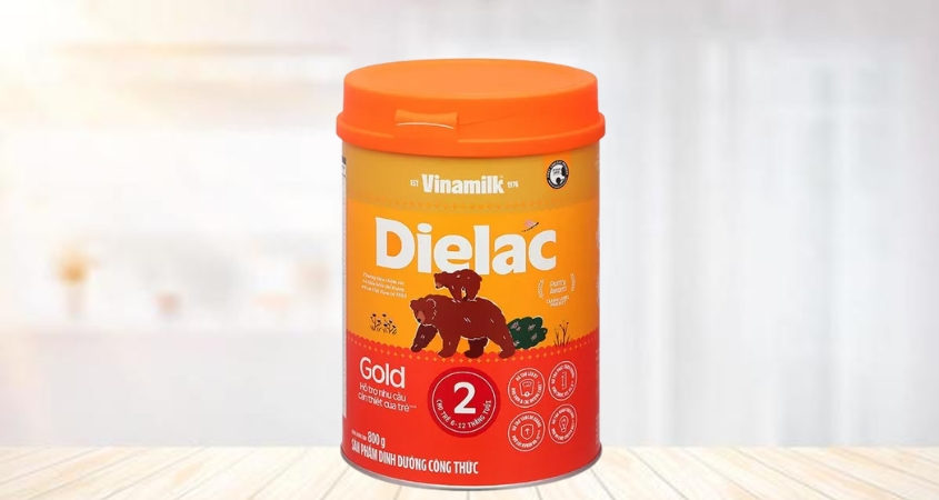Sữa bột Dielac Gold số 2 (sữa non) 800g (6 - 12 tháng)