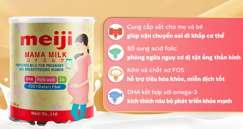 Sữa bầu Meiji Mama 350g