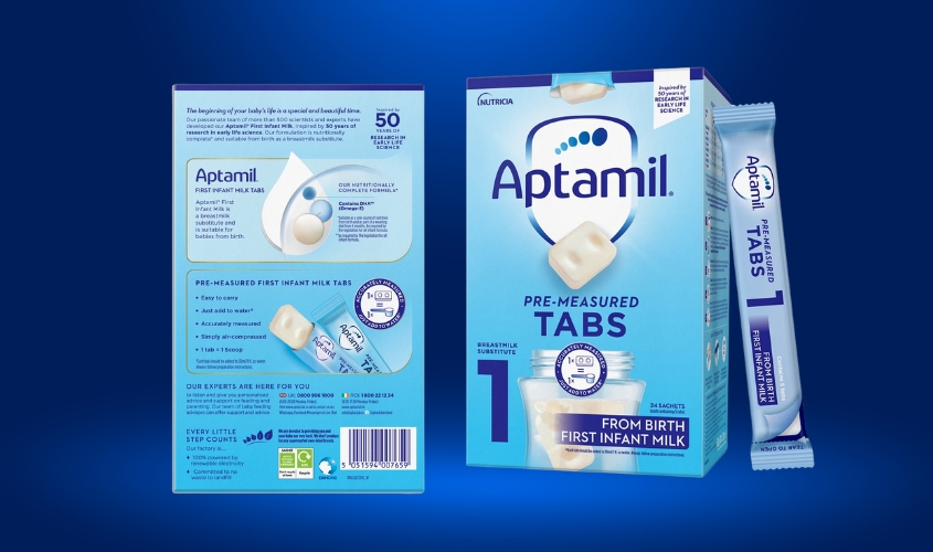 Sữa Aptamil dạng thanh số 1 của Anh