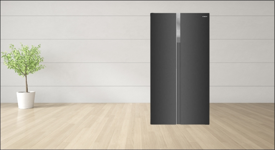 Tủ lạnh Hitachi Inverter 532 lít Side By Side HRSN9563DDXVN có thiết kế  2 cánh hiện đại