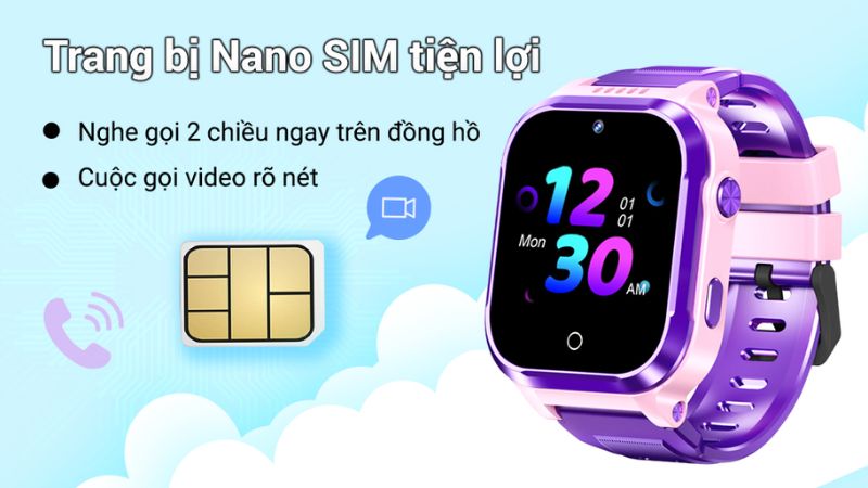 Trang bị Nano SIM tiện lợi