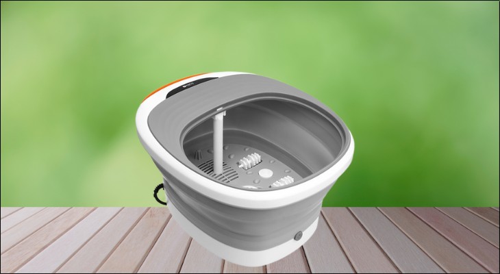 Bồn ngâm massage chân Kachi MK344 có thể làm nóng và giữ ấm nước với mức nhiệt từ 38˚C đến 42˚C.