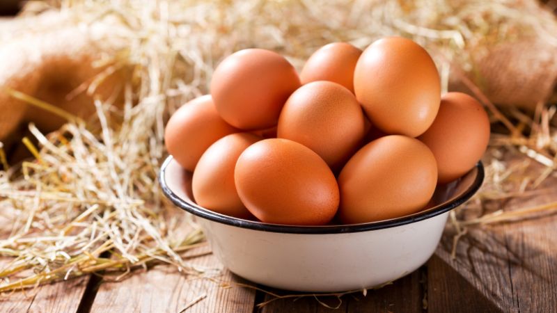 Trứng gà cung cấp nhiều kẽm cho sự phát triển của mắt Trứng gà cung cấp nhiều kẽm cho sự phát triển của mắt