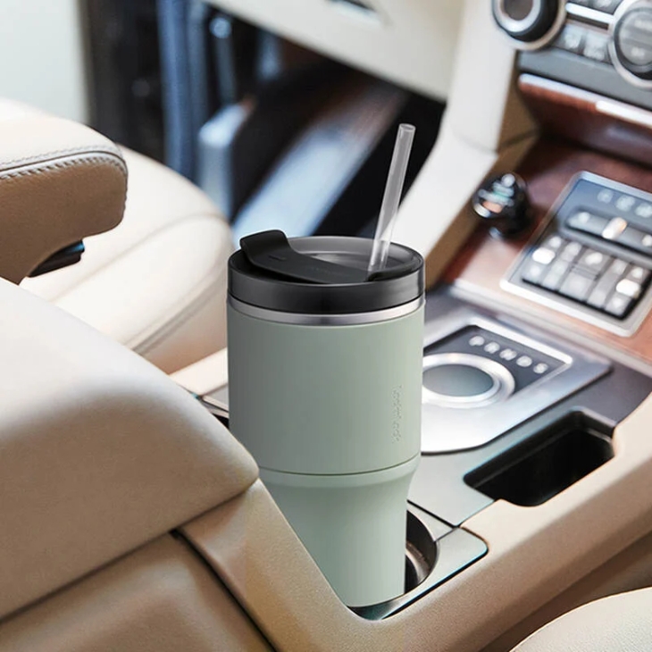 Bình giữ nhiệt inox 650 ml Metro Drive Lock&Lock LHC4277SMIT