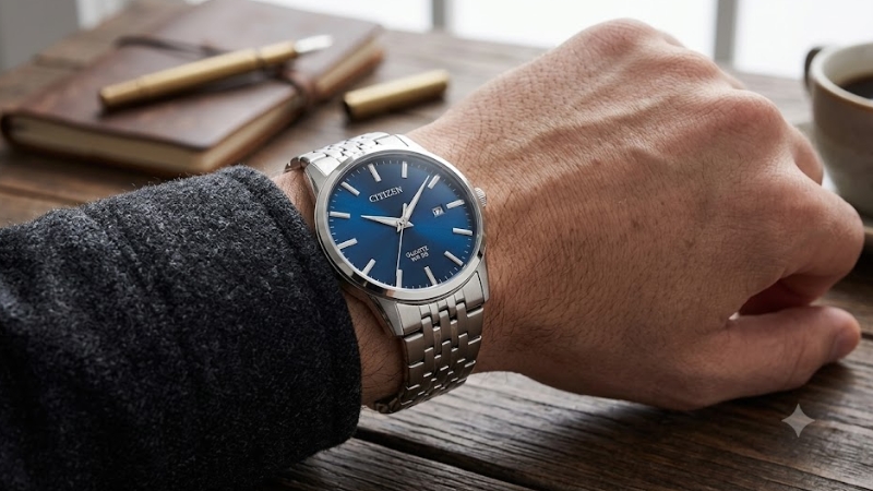 Đồng hồ CITIZEN 39 mm Nam BI5000-87L Đồng hồ CITIZEN 39 mm Nam BI5000-87L